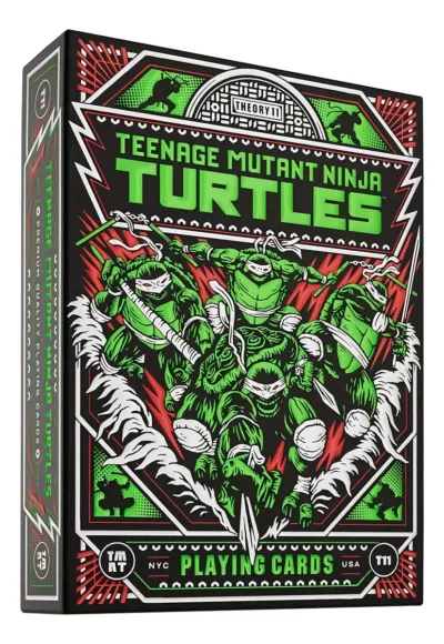 Cartas De Póker Theory11 Tortugas Ninja Tmnt Premium