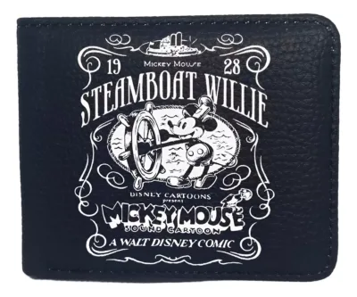 Cartera Mickey Mouse Steamboat Willie Disney Leathertoons