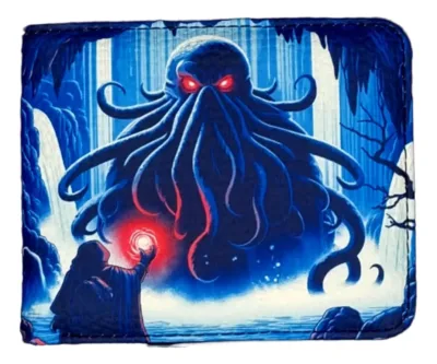 Cartera Cthulhu Lovecraft Pulpo Tentáculos Leathertoons