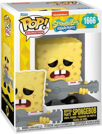 Funko Pop! Bob Esponja Pantalones Rotos 1666 Nickelodeon