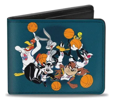 Cartera Space Jam Bugs Bunny Pato Lucas Tunesquad