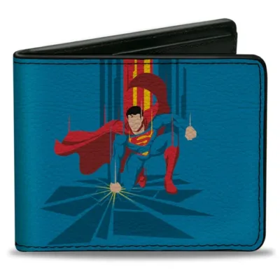 Cartera Superman Punch Dc Liga De La Justicia