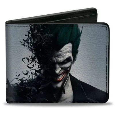 Cartera Guasón Joker Batman Arkham Origins Dc