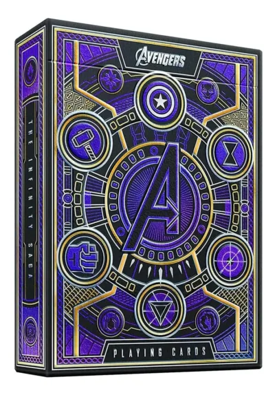 Cartas De Póker Theory11 Avengers Morado Premium