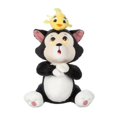 Peluche Fígaro y Cleo Disney Store Original Mediano Pinocho