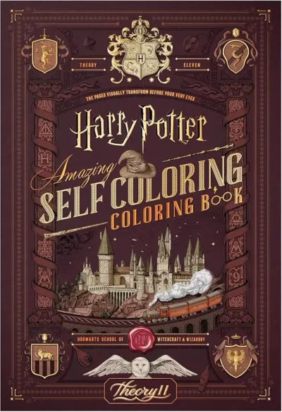 Libro Mágico Harry Potter Theory11 Self Coloring Premium