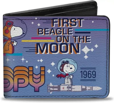 Cartera Snoopy Astronauta Beagle en la Luna Peanuts