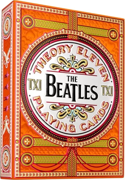 Cartas De Póker Beatles Naranja Theory11 Premium