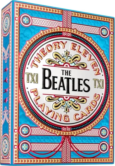 Cartas De Póker Beatles Azul Theory11 Premium