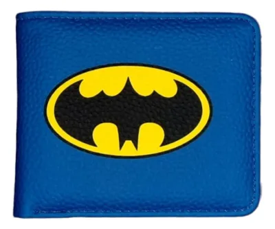 Cartera Batman Dc Bruce Wayne Leathertoons Invertida