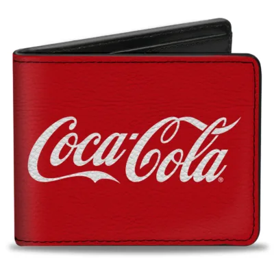Cartera COCA-COLA Coke Script Logo