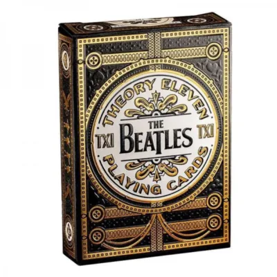 Cartas De Póker Beatles Negra Theory11 Premium