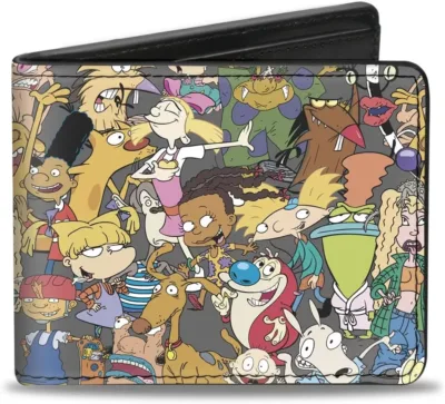 Cartera Nickelodeon Rugrats Rocket Power Castores Monstruos