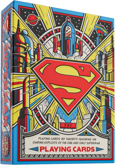 Cartas De Póker Superman Theory11 Dc Retro Clark Kent
