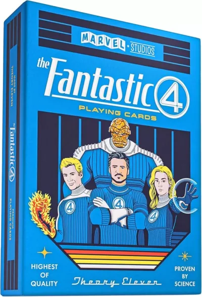Cartas De Póker Marvel Theory11 Los Cuatro Fantásticos