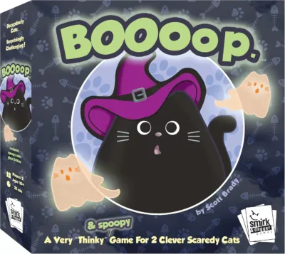 Juego De Mesa Boooop Smirk & Dagger Inglés Gatos