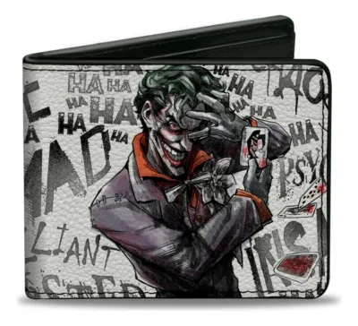 Cartera The Joker El Guasón Retorcido Dc Batman