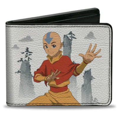 Cartera Avatar El Último Maestro Aire Aang Pose Doblaje