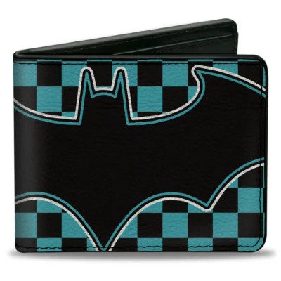 Cartera Batman Retro Dc Bruce Wayne Bruno Díaz Azul