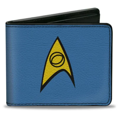 Cartera STAR TREK Starfleet Azul/ Amarillo