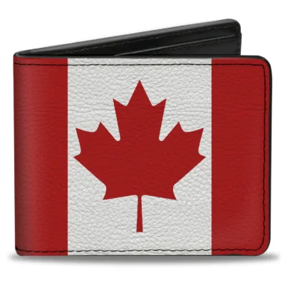 Cartera De Viaje Bandera Canadá