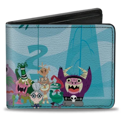 Cartera Mansión Foster Amigos Imaginarios Cartoon Network Color Azul