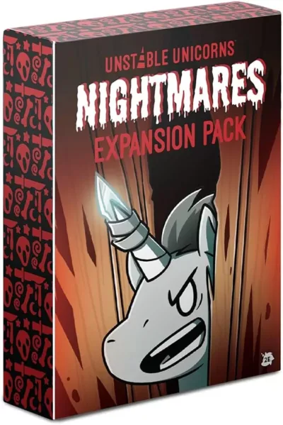 Juego De Mesa Unstable Unicorns Nightmares Expansión Inglés