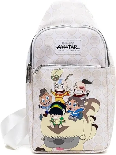 Bolsa Cruzada Avatar La Leyenda de Aang Equipo Avatar