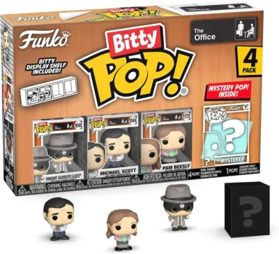 Funko Bitty Pop! The Office 4 Pack Dwight Pam Michael