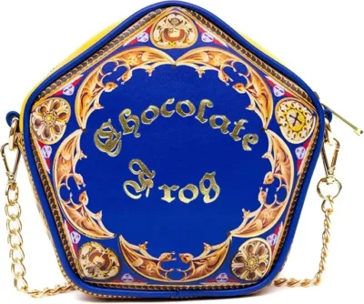 Bolso Rana De Chocolate Harry Potter Hogwarts Gryffindor Azul Rana De Chocolate Oro