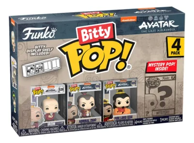 Funko Bitty Pop! Avatar La Leyenda de Aang 4 Pack Iroh Ozai