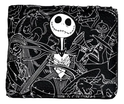 Cartera El Extraño Mundo De Jack Tim Burton Leathertoons