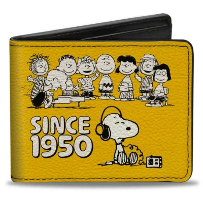 Cartera Peanuts Desde 1950 Snoopy Charlie Brown Woodstock