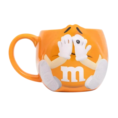 Taza M&m’s Store Oficial M And M’s Naranja