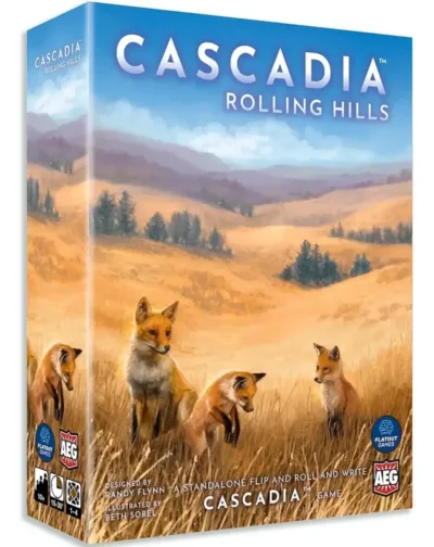 Juego De Mesa Cascadia Rolling Hills Aeg Inglés Standalone