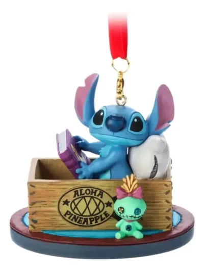 Ornamento Lilo Y Stitch Original Disney Store