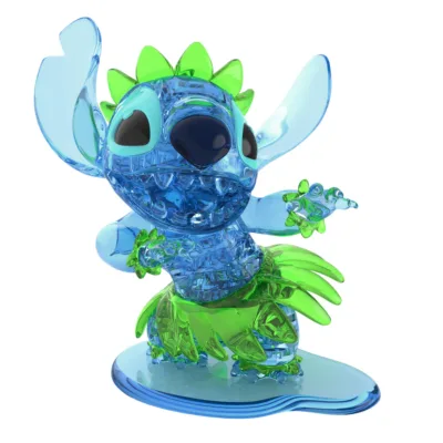 Rompecabezas Crsytal 3d Lilo & Stitch Hula Disney