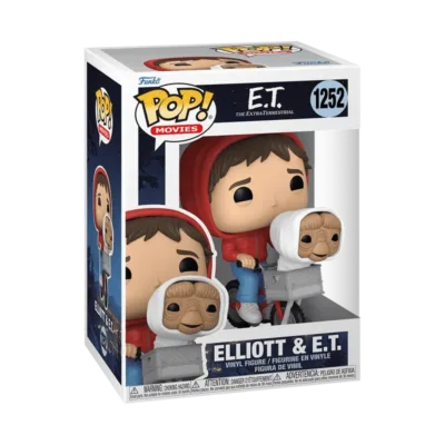 Funko Pop! E.T. Elliott y E.T. en Bicicleta 1252