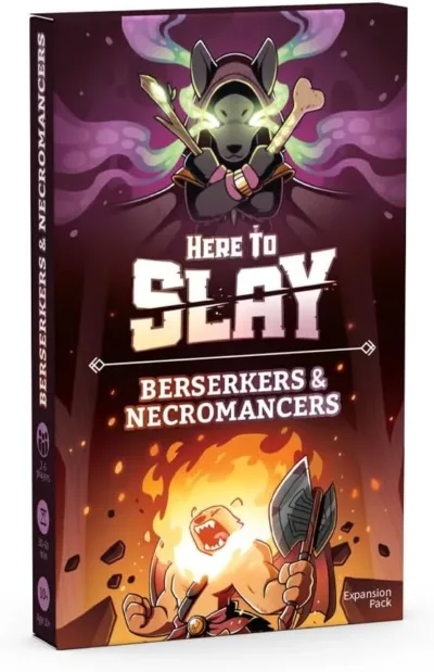 Juego de Mesa Here to Slay Expansión Berserkers & Necromancers