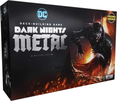 Juego De Mesa Dark Nights Metal Cryptozoic Dc Deck Building
