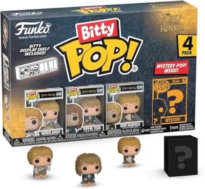 Funko Pop! Lord of the Rings Samwise y Figura Misteriosa Bitty