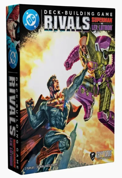 Juego de Mesa Rivals Cryptozoic Superman vs Lex Luthor