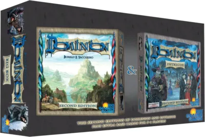 Juego de Mesa Dominion Big Box Donald Baccarino & Intrigue