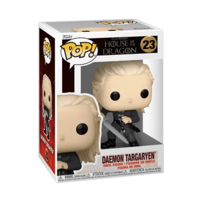 Funko Pop! House of the Dragon Daemon Targaryen con Dark Sister 23