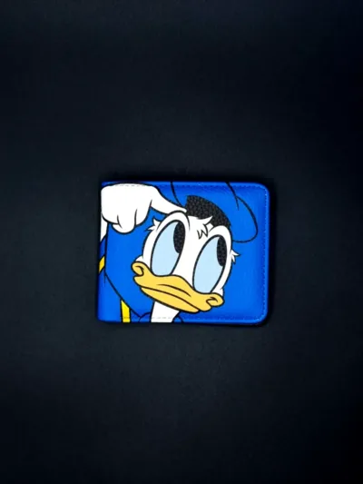 Cartera Pato Donald Duck Disney Leathertoons Azul Firma