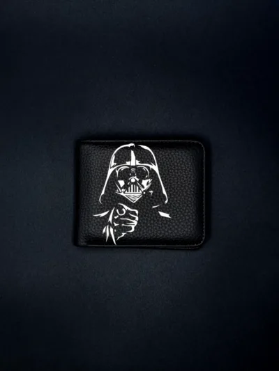 Cartera Star Wars Darth Vader Leathertoons Dark Side Negro