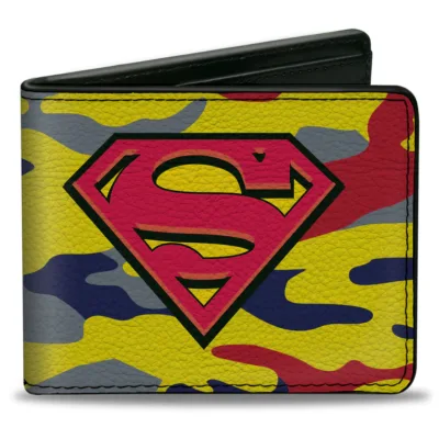 Cartera Superman Shield Camo