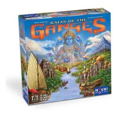 Juego de Mesa Rajas of the Ganges R&R Games