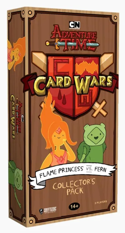 Juego de Mesa Adventure Time Card Wars: Flame Princess vs. Fern