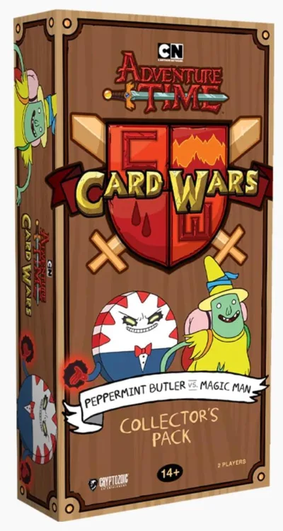 Juego de Mesa Adventure Time Card Wars: Peppermint Butler vs. Magic Man